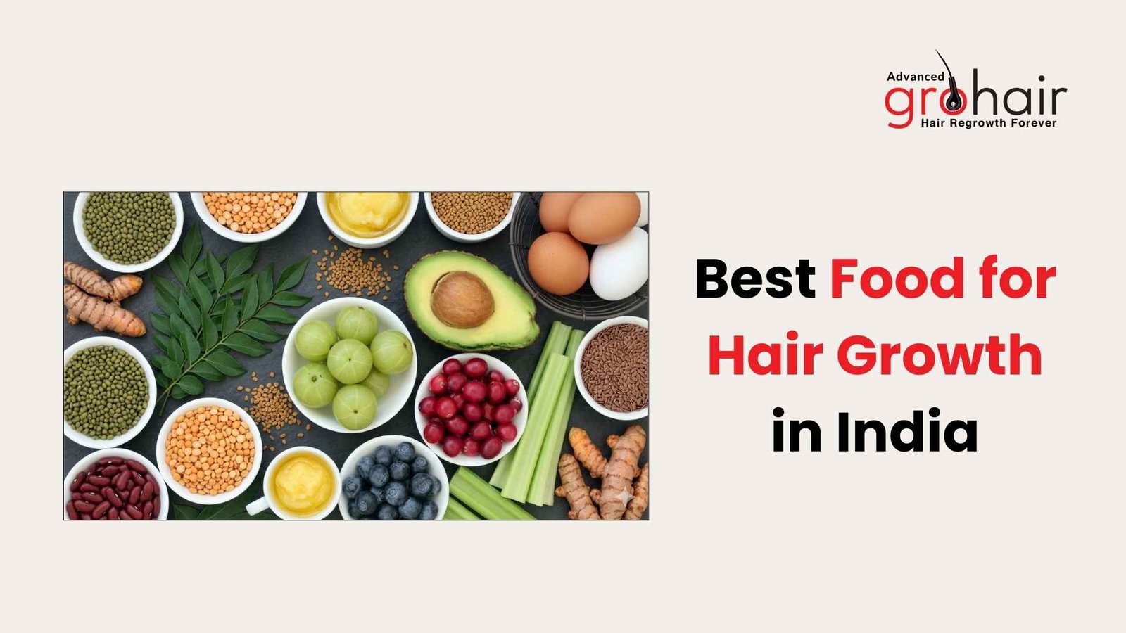 Best Food for Hair Growth in India