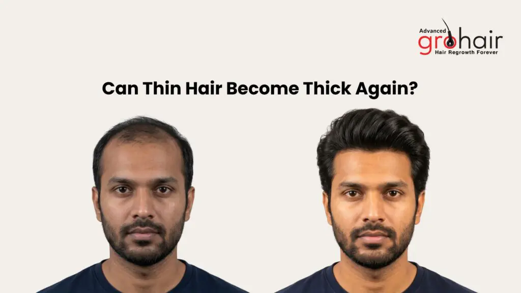 Can Thin Hair Become Thick Again